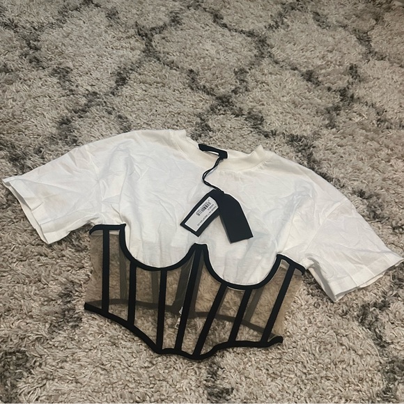 RTA Corset tee - Picture 2 of 4